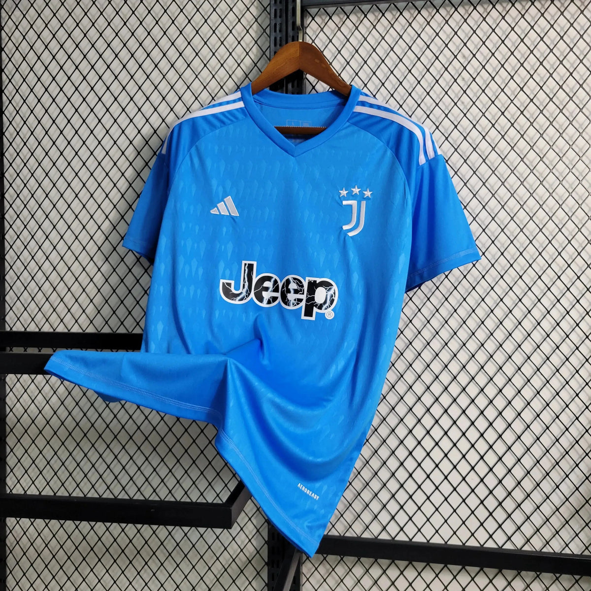 "Camisa Juventus Goleiro 23/24 - Torcedor Masculina Azul - Netmantos"
