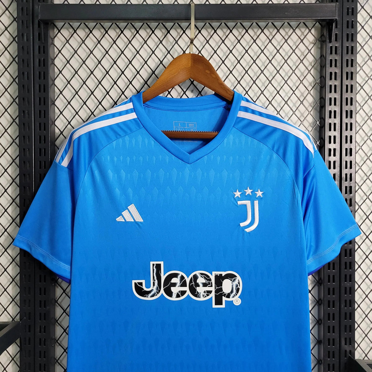 "Camisa Juventus Goleiro 23/24 - Torcedor Masculina Azul - Netmantos"