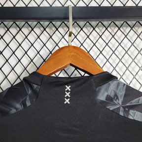 "Camisa Ajax Away II 23/24 - Torcedor Masculina Preta - Netmantos"