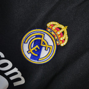 "Camisa Real Madrid Retrô Away 2008/09 - Torcedor Masculina Preta - Netmantos"