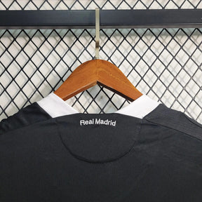 "Camisa Real Madrid Retrô Away 2008/09 - Torcedor Masculina Preta - Netmantos"