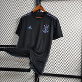 "Camisa Flamengo Third Away 23/24 - Torcedor Masculina Refletiva Preta - Netmantos"