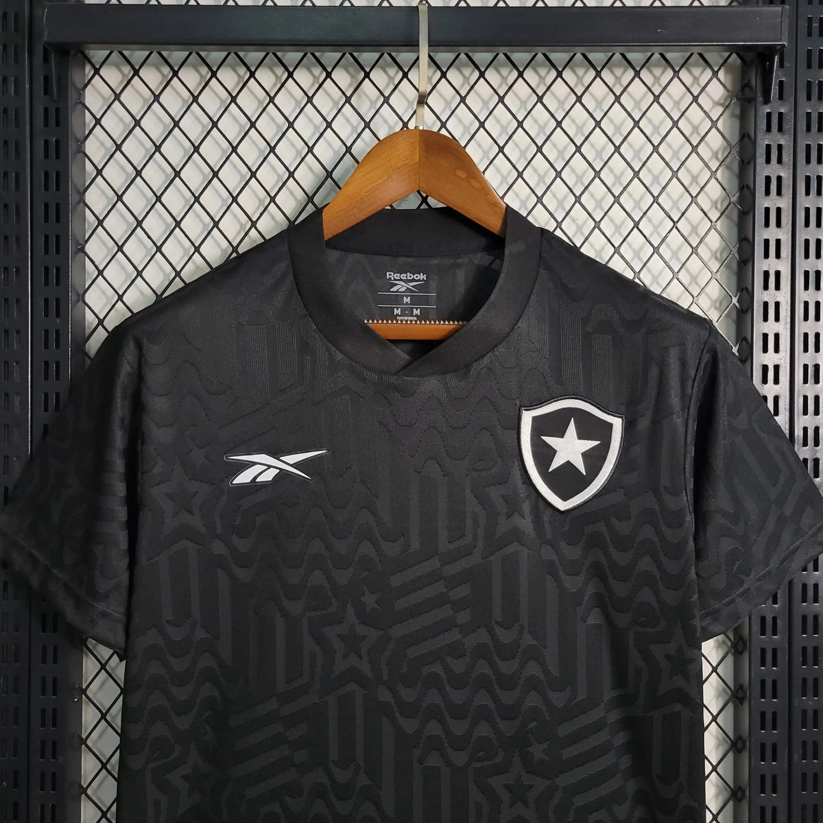 "Camisa Bota Fogo Away 23/24 - Torcedor Masculina Preta - Netmantos"