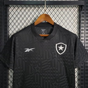 "Camisa Bota Fogo Away 23/24 - Torcedor Masculina Preta - Netmantos"