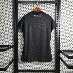 "Camisa Bota Fogo Away 23/24 - Torcedor Feminina Preta - Netmantos"