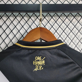 "Camisa Vasco Home 23/24 - Torcedor Feminina Preta - Netmantos"