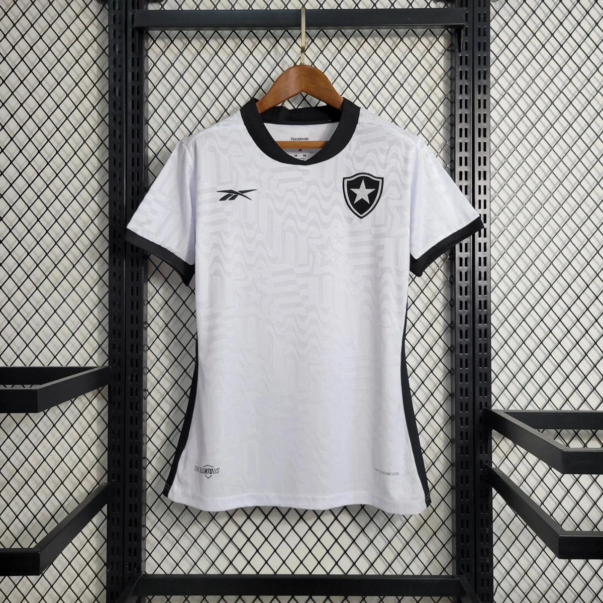 "Camisa Bota Fogo Away 23/24 - Torcedor Feminina Branca - Netmantos"