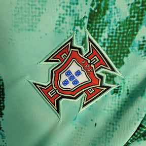 "Camisa Portugal Treino 23/24 - Torcedor Masculina Verde - Netmantos"