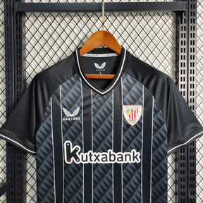"Camisa Athletic Bilbao 23/24 - Torcedor Masculina Preta - Netmantos"