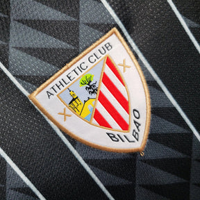 "Camisa Athletic Bilbao 23/24 - Torcedor Masculina Preta - Netmantos"