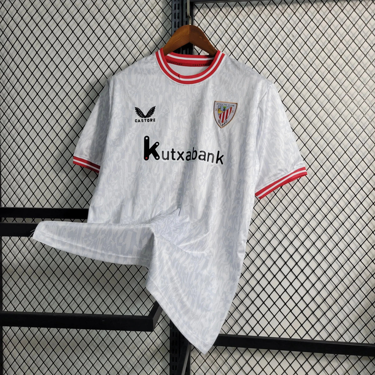 "Camisa Athletic Bilbao 23/24 - Torcedor Masculina Branca - Netmantos"