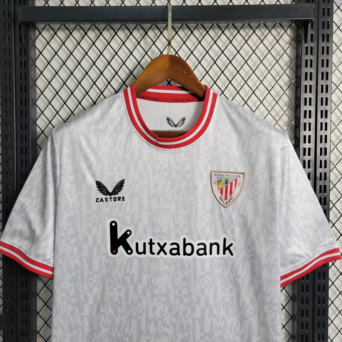 "Camisa Athletic Bilbao 23/24 - Torcedor Masculina Branca - Netmantos"