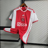 "Camisa Ajax Home 23/24 - Torcedor Masculina Vermelha e Branca - Netmantos"