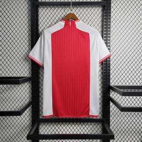 "Camisa Ajax Home 23/24 - Torcedor Masculina Vermelha e Branca - Netmantos"