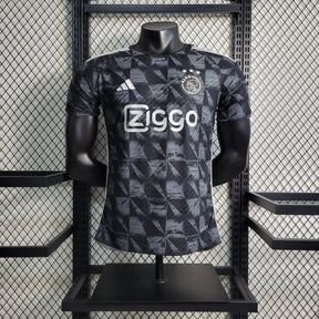 "Camisa Ajax 23/24 - Jogador Masculina Preta - Netmantos"