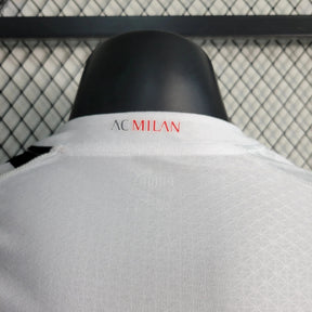 "Camisa AC Milan Away 23/24 - Jogador Masculina Branca - Netmantos"