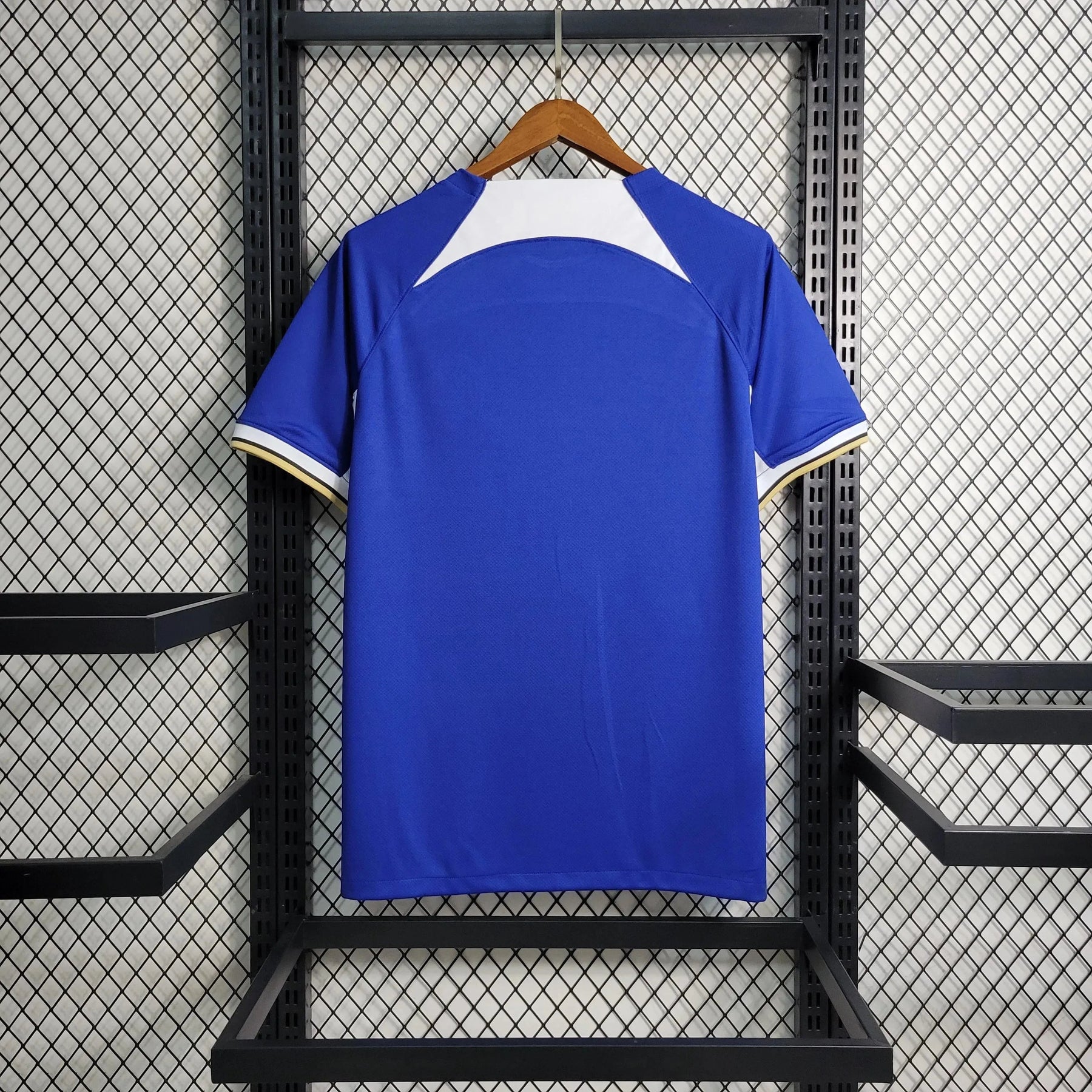 "Camisa Chelsea Home 23/24 - Torcedor Masculina Azul Refletiva - Netmantos"