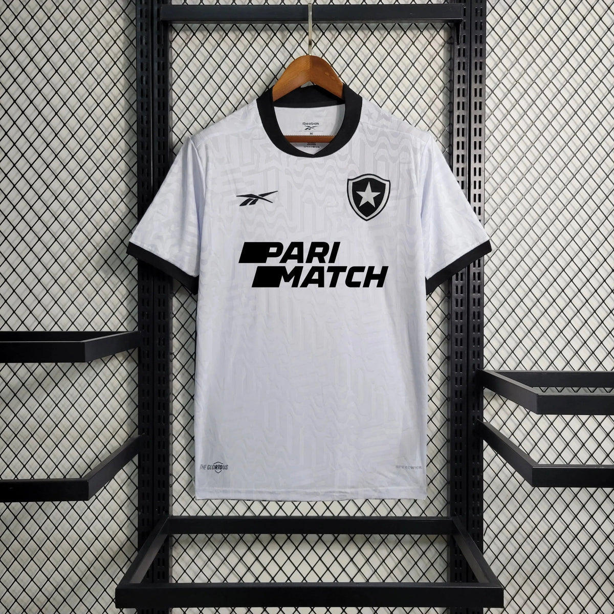 "Camisa Bota Fogo Away 23/24 - Torcedor Masculina Branca - Netmantos"