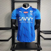 "Camisa Al-Hilal Home 23/24 - Jogador Masculina Azul + Neymar 10 - Netmantos"