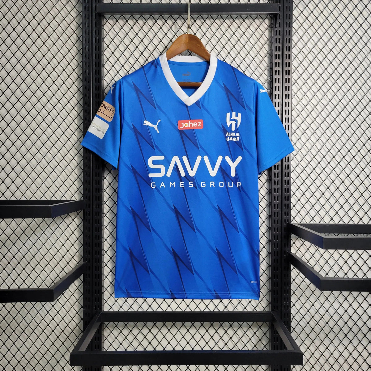 "Camisa Al-Hilal Home 23/24 - Torcedor Masculina Azul + Neymar 10 - Netmantos"