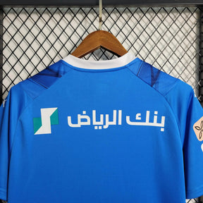 "Camisa Al-Hilal Home 23/24 - Torcedor Masculina Azul + Neymar 10 - Netmantos"