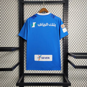 "Camisa Al-Hilal Home 23/24 - Torcedor Masculina Azul + Neymar 10 - Netmantos"