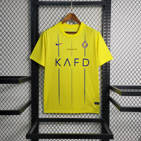 "Camisa Al-Nassr Home 23/24 - Torcedor Masculina Amarela - Netmantos"