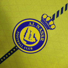 "Camisa Al-Nassr Home 23/24 - Torcedor Masculina Amarela - Netmantos"