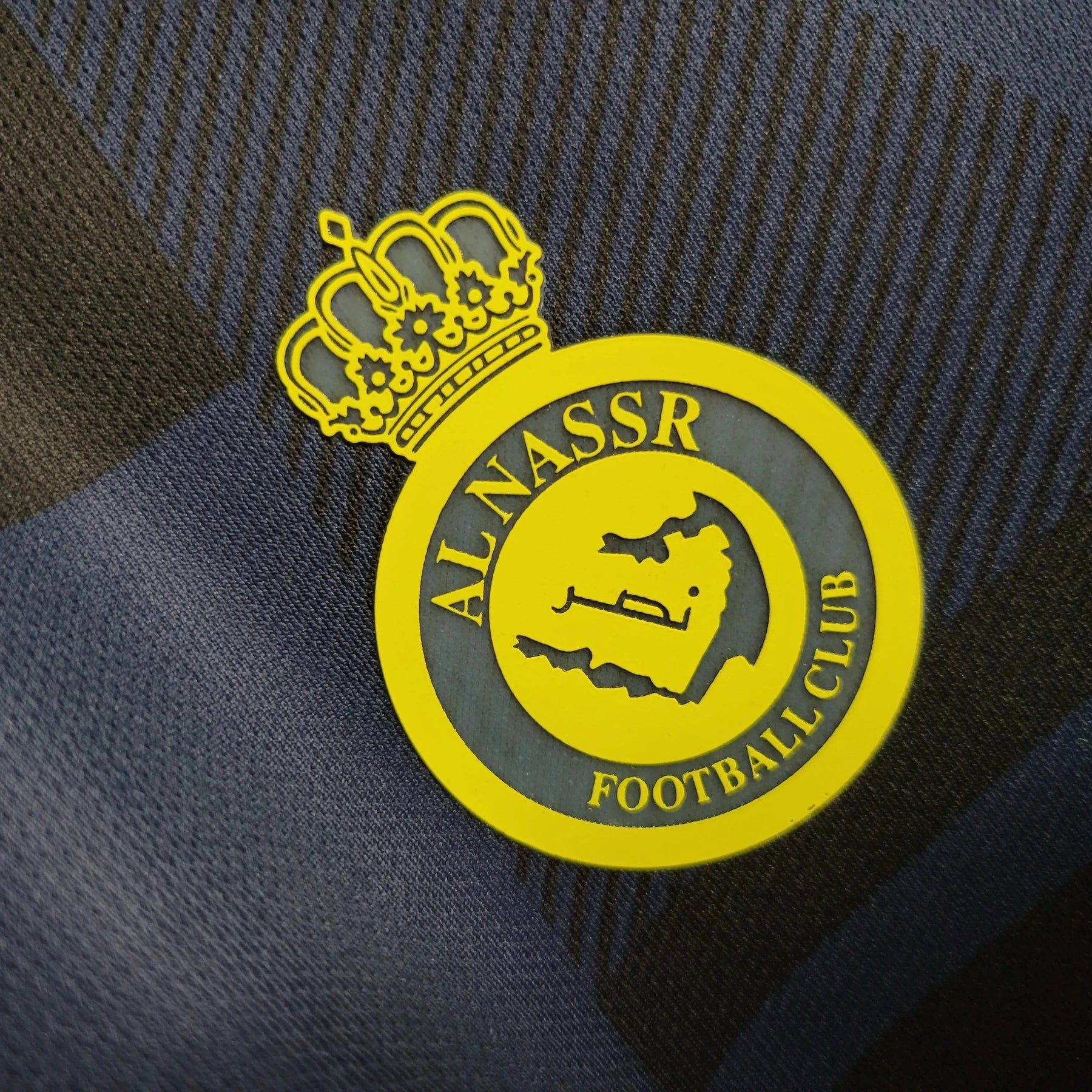 "Camisa Al-Nassr Treino 23/24 - Torcedor Masculina Azul e Preta - Netmantos"