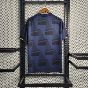 "Camisa Al-Nassr Treino 23/24 - Torcedor Masculina Azul e Preta - Netmantos"