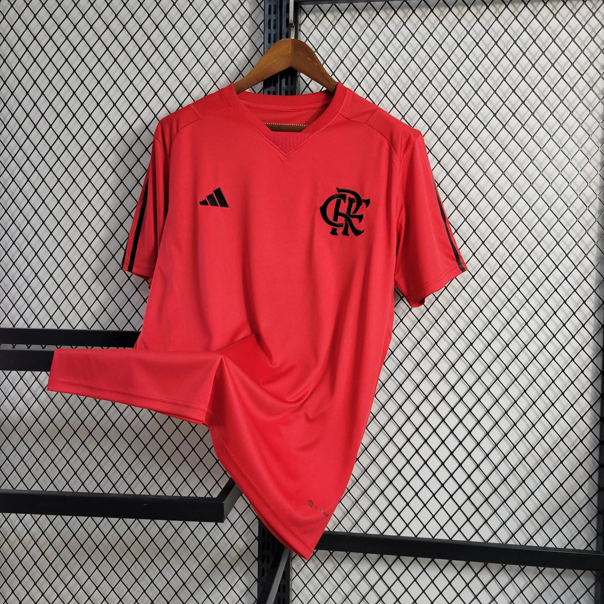 "Camisa Flamengo Treino 23/24 - Torcedor Masculina Vermelha - Netmantos"