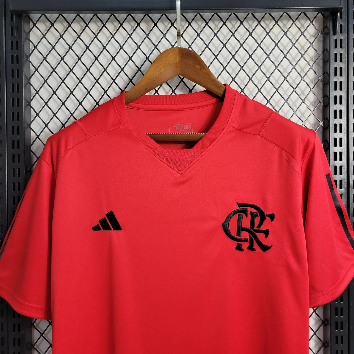 "Camisa Flamengo Treino 23/24 - Torcedor Masculina Vermelha - Netmantos"