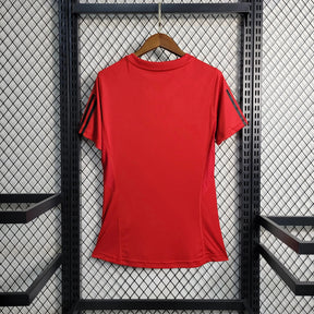 "Camisa Flamengo Treino 23/24 - Torcedor Feminina Vermelha - Netmantos"