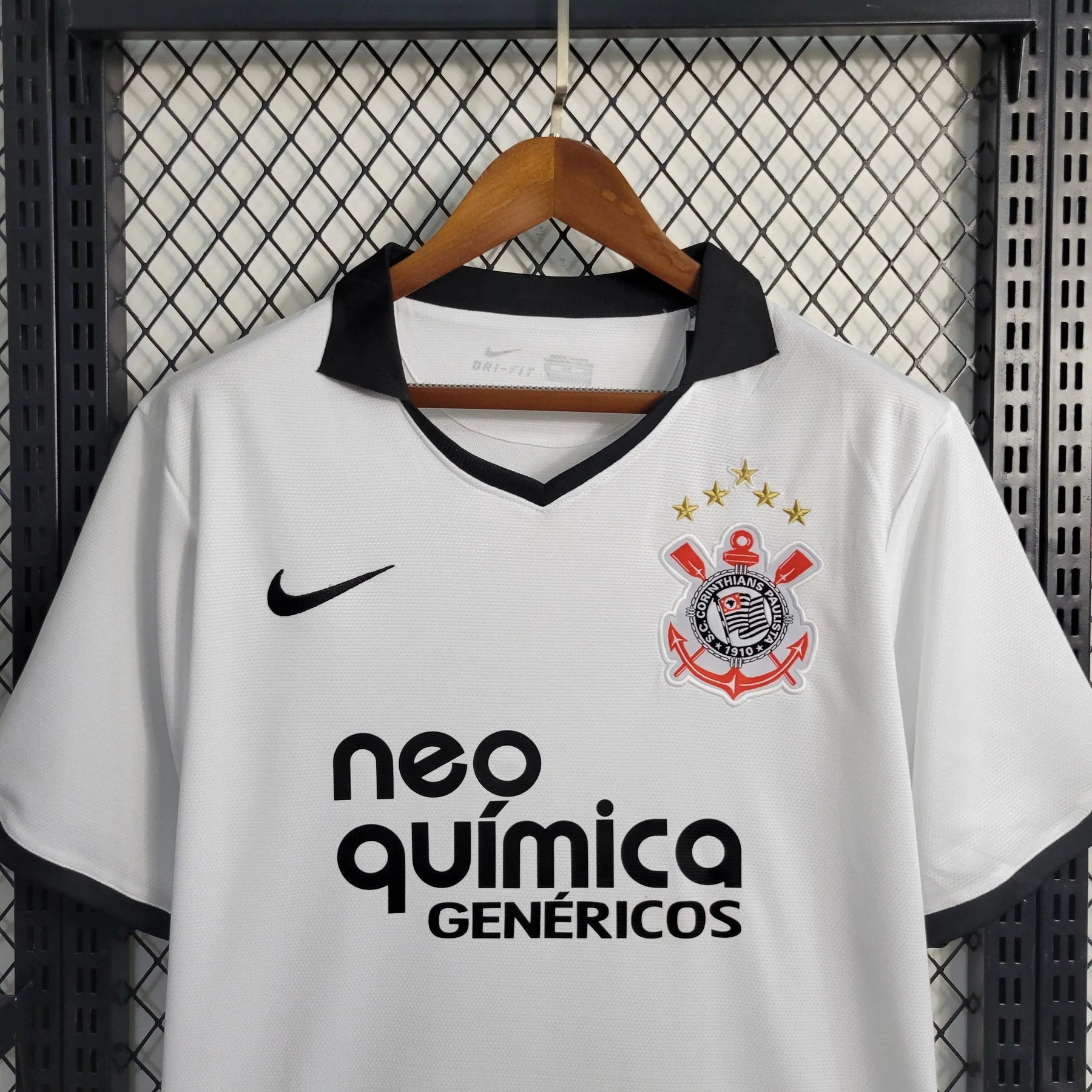 "Camisa Timão Retrô Home 2011 - Torcedor Masculina Branca - Netmantos"