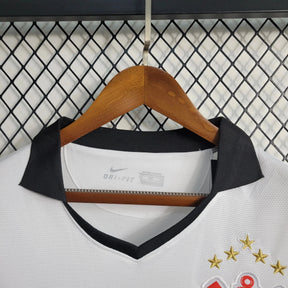 "Camisa Timão Retrô Home 2011 - Torcedor Masculina Branca - Netmantos"