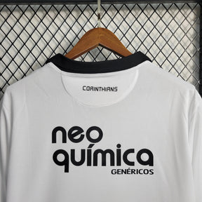 "Camisa Timão Retrô Home 2011 - Torcedor Masculina Branca - Netmantos"