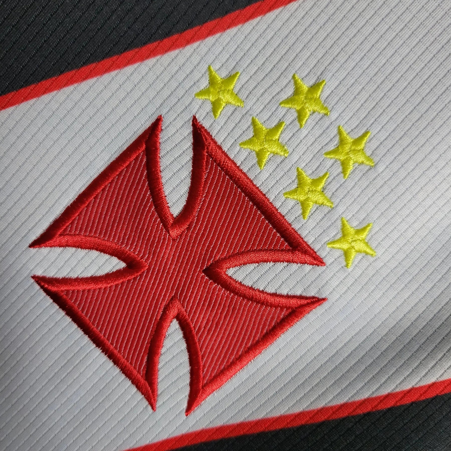 "Camisa Vasco Retrô Home 2000 - Torcedor Masculina Preta - Netmantos"