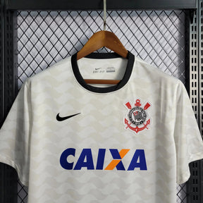 "Camisa Timão Retrô Home 11/12 - Torcedor Masculina Branca - Netmantos"