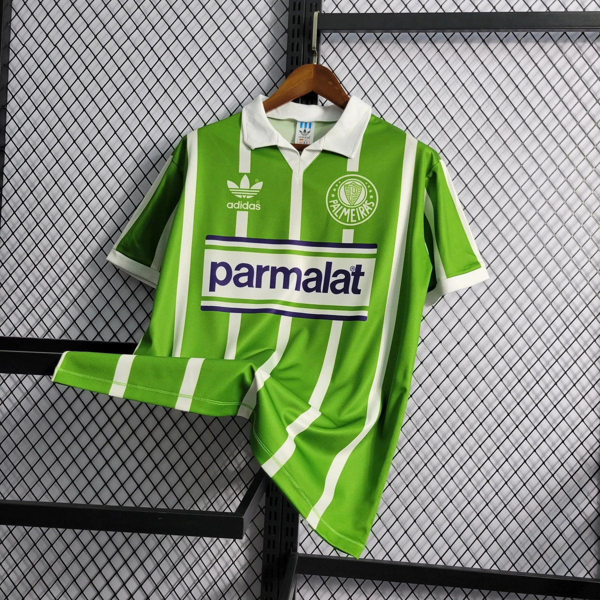 "Camisa Palmeiras Home Retrô 1992/93 - Torcedor Masculina PARMALAT - Netmantos"