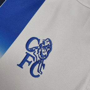 "Camisa Chelsea Retrô 2003/05 - Torcedor Masculina Branca - Netmantos"