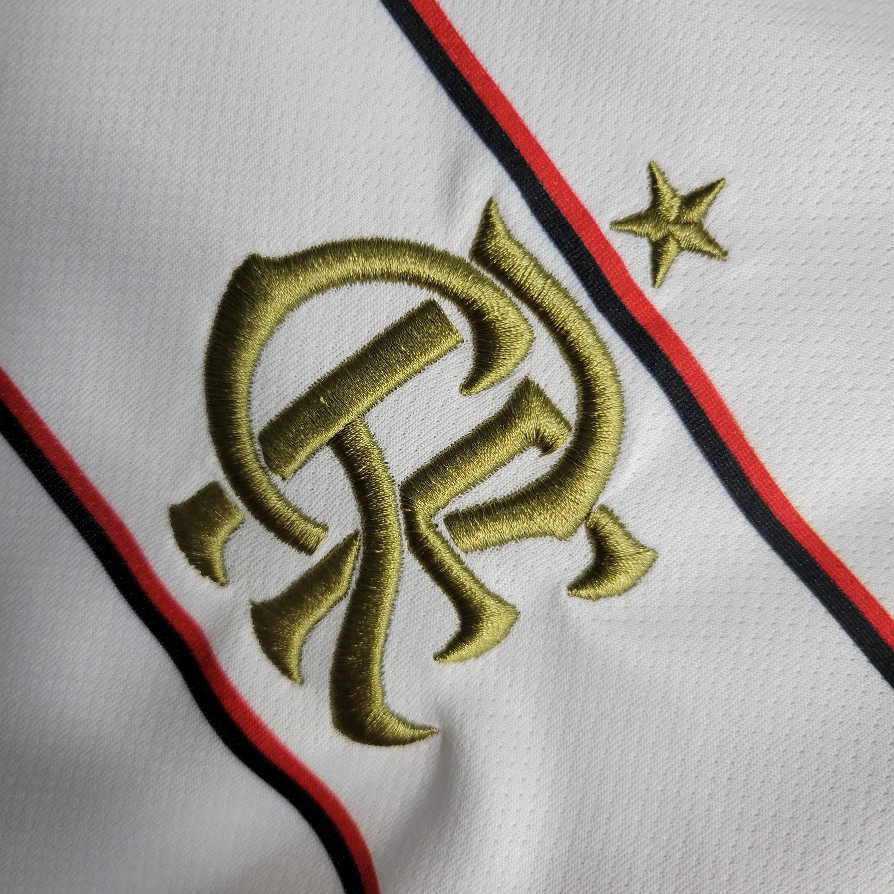 "Camisa Flamengo Home 23/24 - Torcedor Feminina Branca - Netmantos"