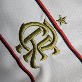 "Camisa Flamengo Home 23/24 - Torcedor Feminina Branca - Netmantos"