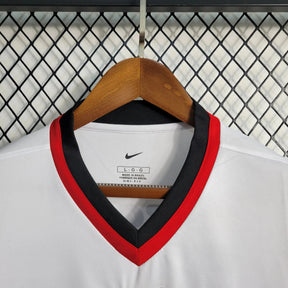 "Camisa Flamengo Retrô Away 2001 - Torcedor Masculina Branca LUBRAX - Netmantos"
