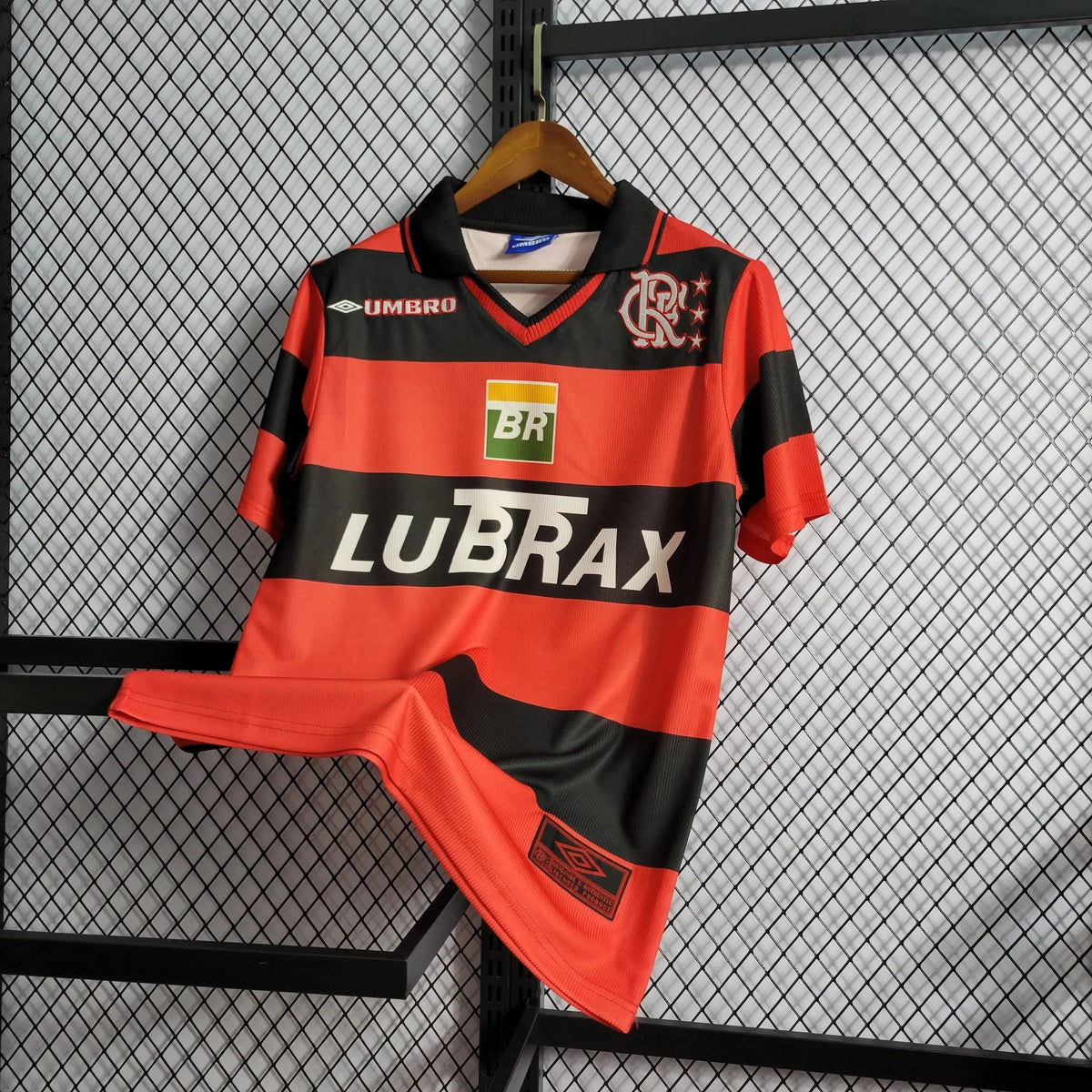 "Camisa Flamengo Retrô Home 1999 - Torcedor Masculina LUBRAX - Netmantos"