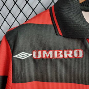 "Camisa Flamengo Retrô Home 1999 - Torcedor Masculina LUBRAX - Netmantos"