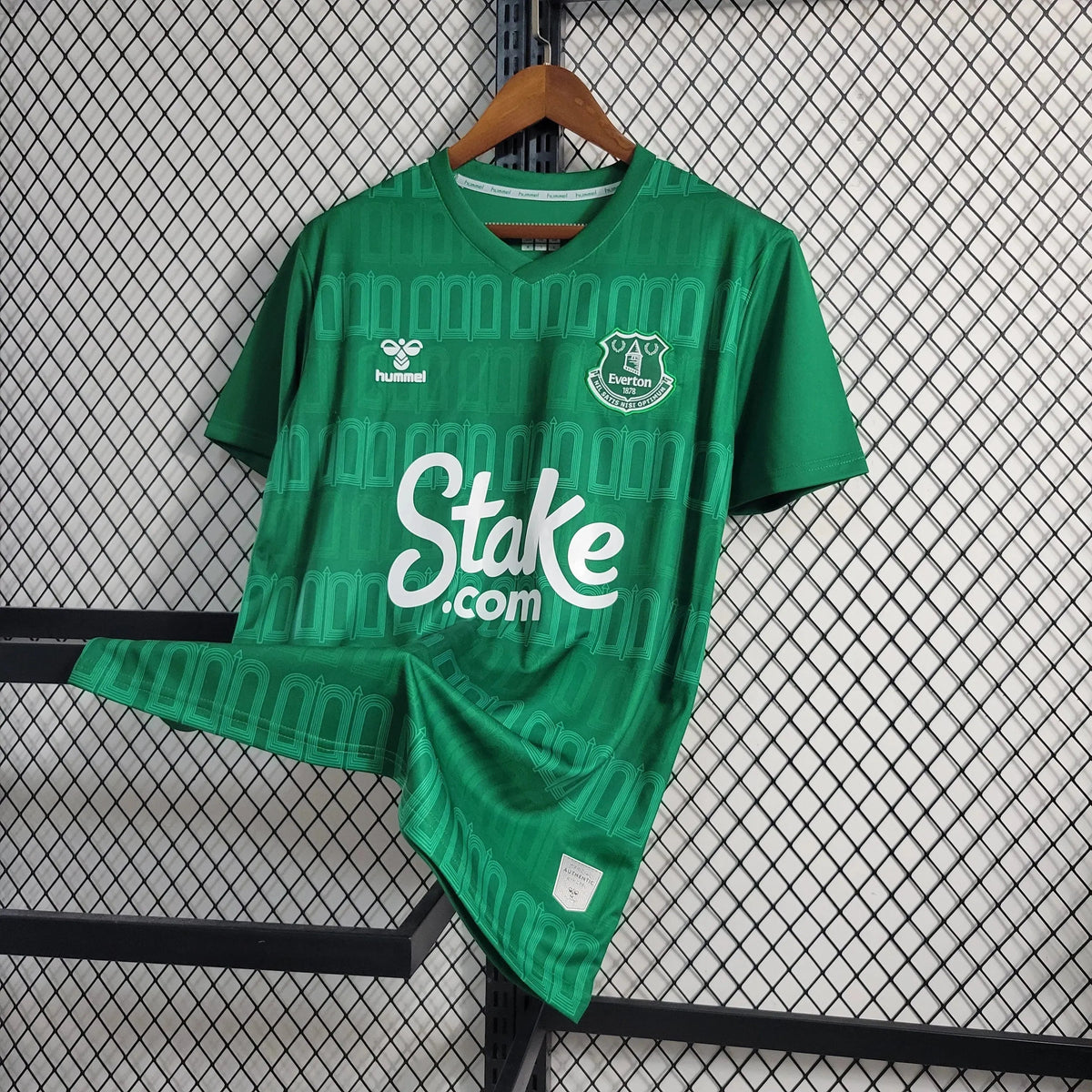 "Camisa Everton Away 23/24 - Torcedor Masculina Verde - Netmantos"