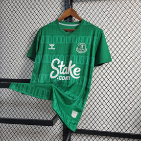 "Camisa Everton Away 23/24 - Torcedor Masculina Verde - Netmantos"