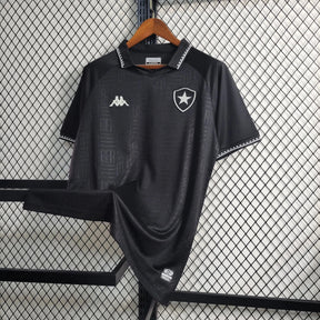 "Camisa Bota Fogo Away 21/22 - Torcedor Masculina Preta - Netmantos"