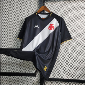 "Camisa Vasco Home 23/24 - Torcedor Masculina Preta - Netmantos"