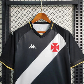 "Camisa Vasco Home 23/24 - Torcedor Masculina Preta - Netmantos"